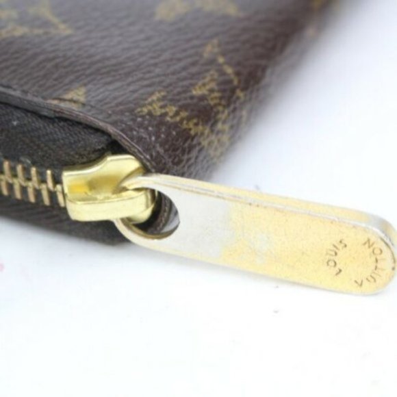 100% Auth Louis Vuitton Monogram Zippy Wallet - Picture 5 of 9